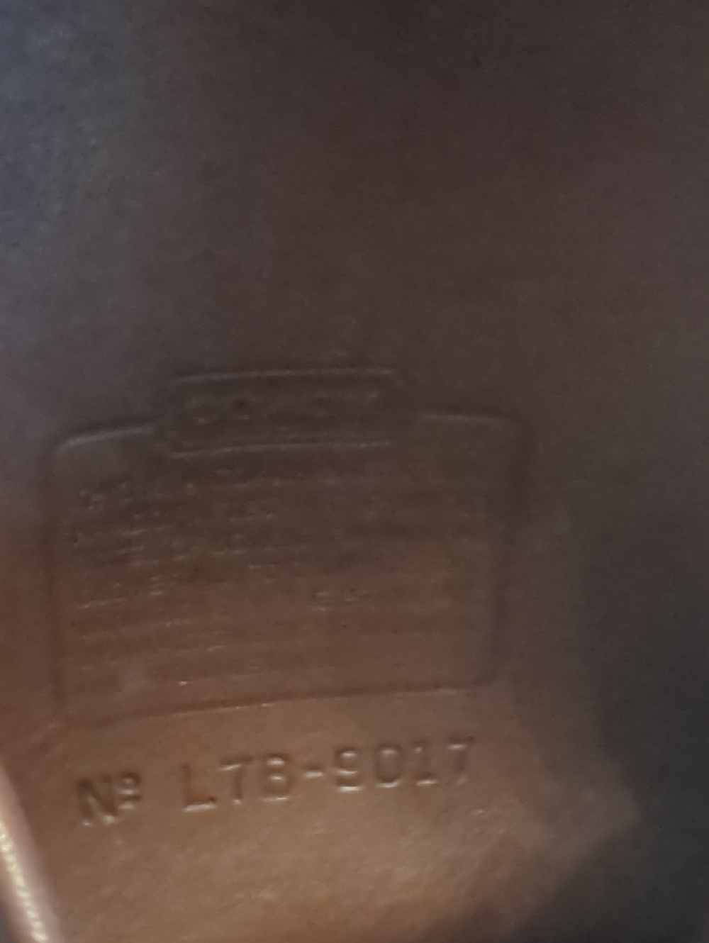 Vintage COACH 9017 brown Abbie Small Crossbody Bag With COACH Tag Attached - Picture 10 of 12